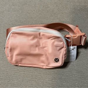 NWT melon sorbet lululemon belt bag